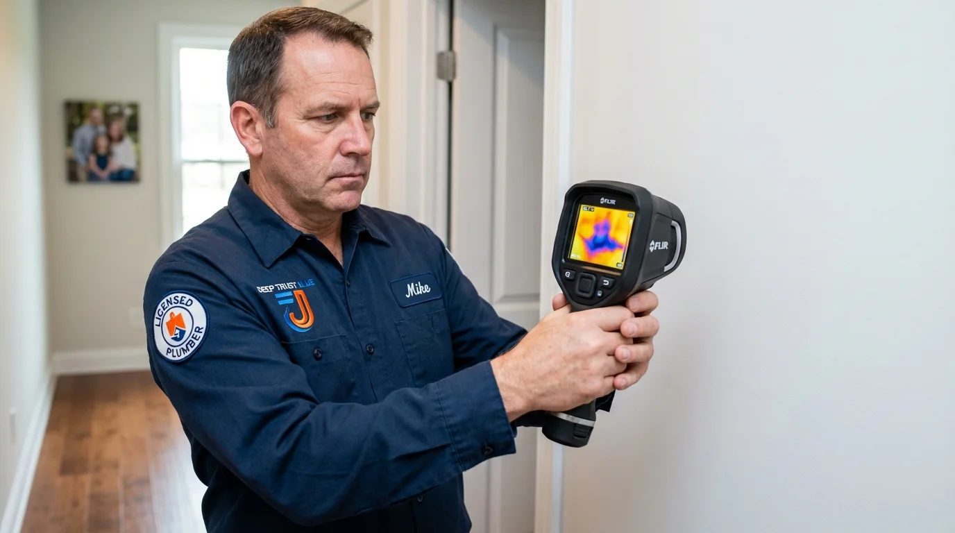 Thermal imaging leak detection by Johns Plumbing LLC in Saguache
